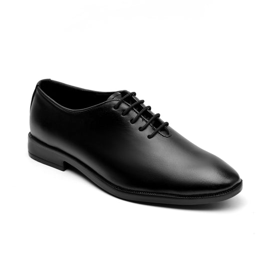 Dagga Black / Brown Formal Wholecut Leather Shoes for Men