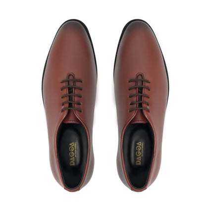 Dagga Black / Brown Formal Wholecut Leather Shoes for Men