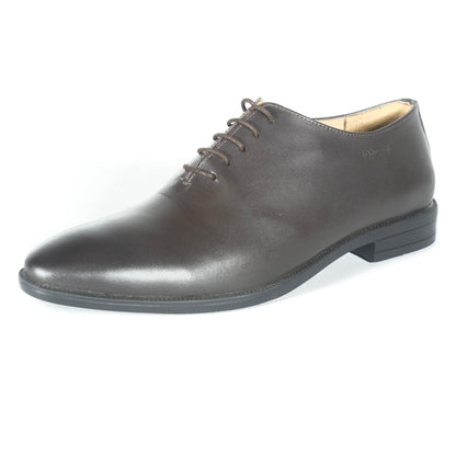 Dagga Black / Brown Formal Wholecut Leather Shoes for Men